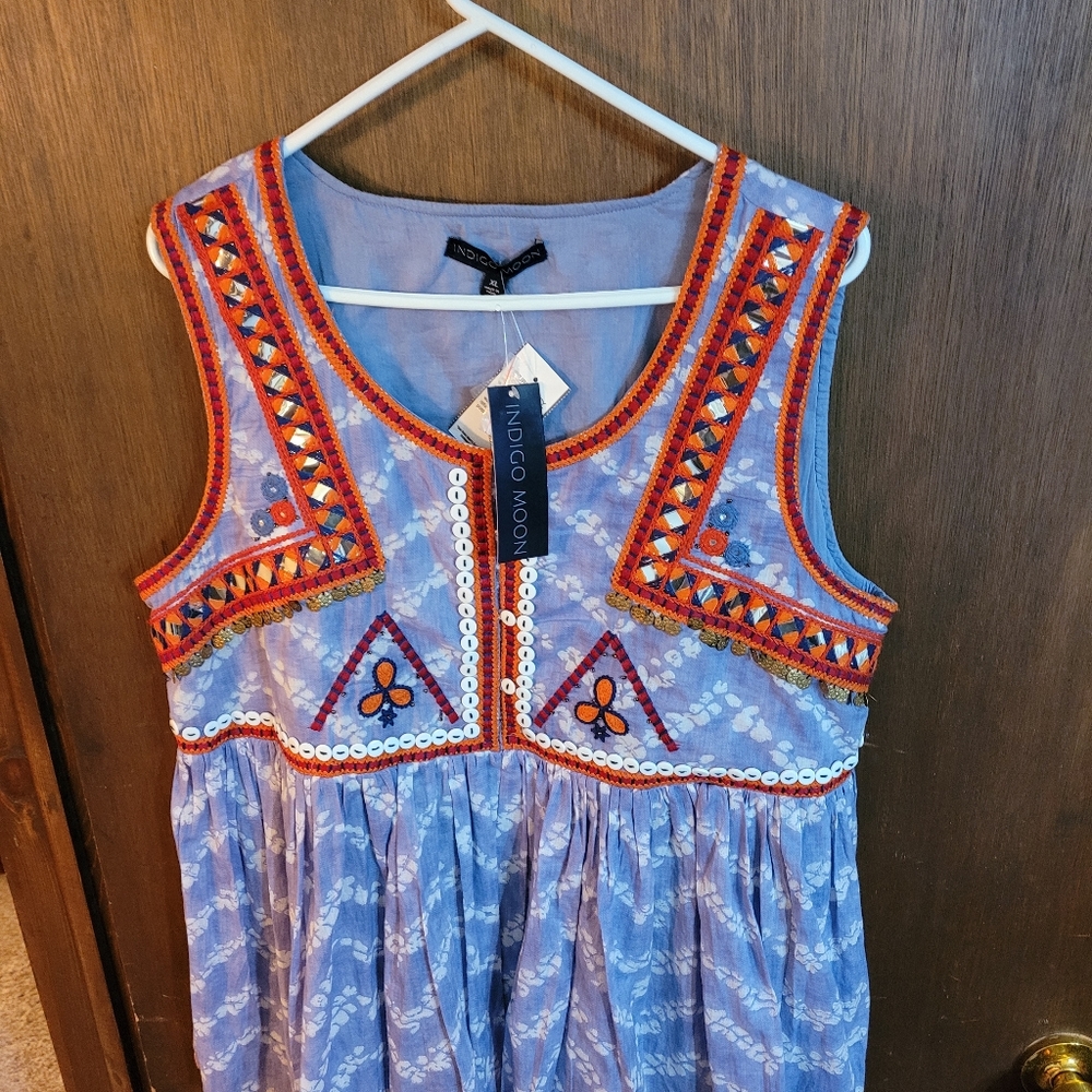 Printed summer top